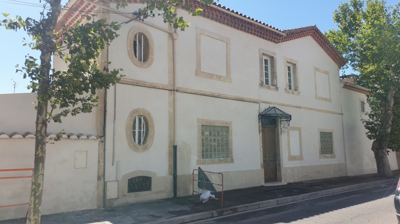 Rénovation d'une façade à Salon de Provence